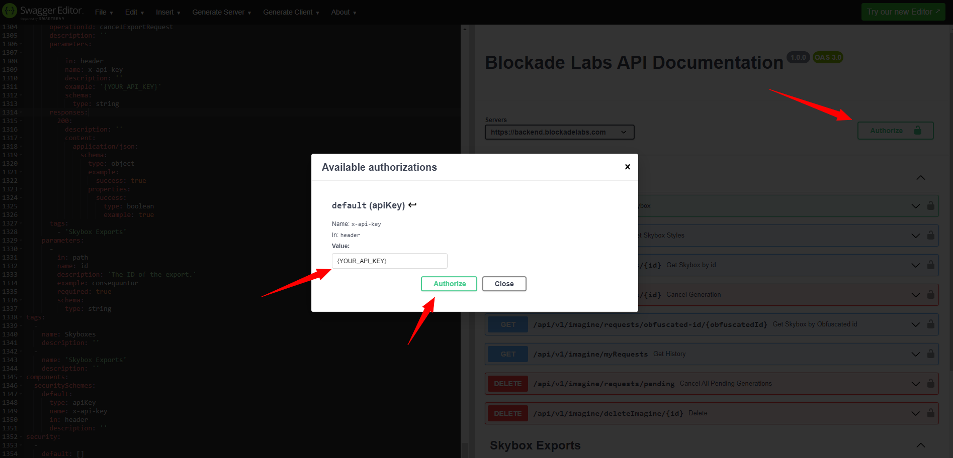 authorize